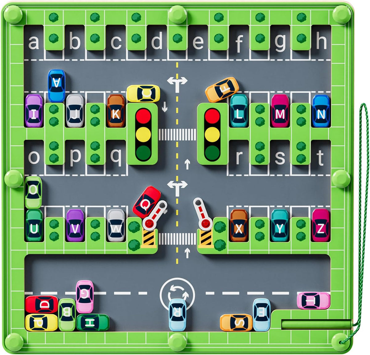 Montessori Vehicles Maze Board