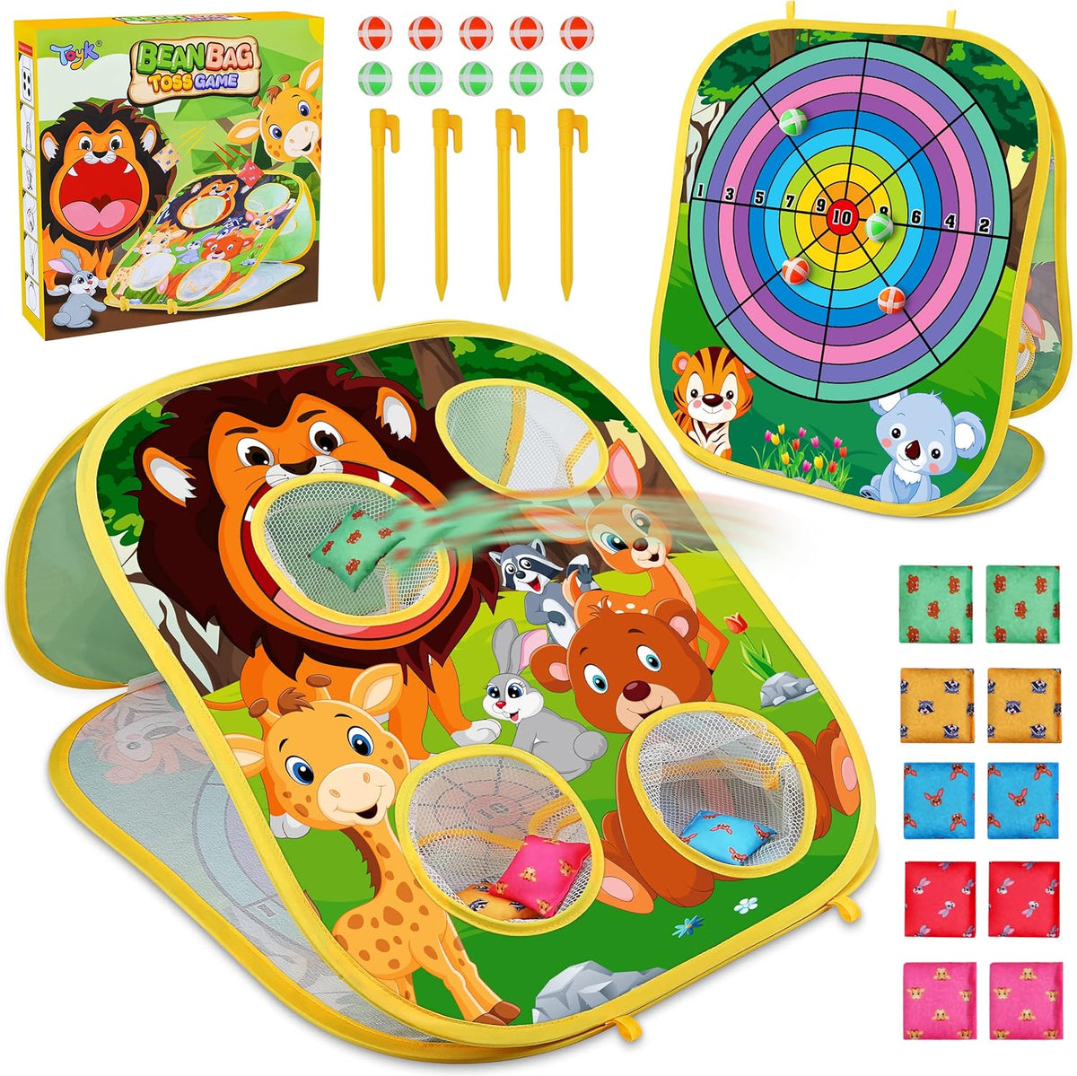 Montessori Animal Toss Game