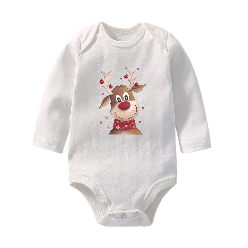 First Christmas Newborn Baby Bodysuit
