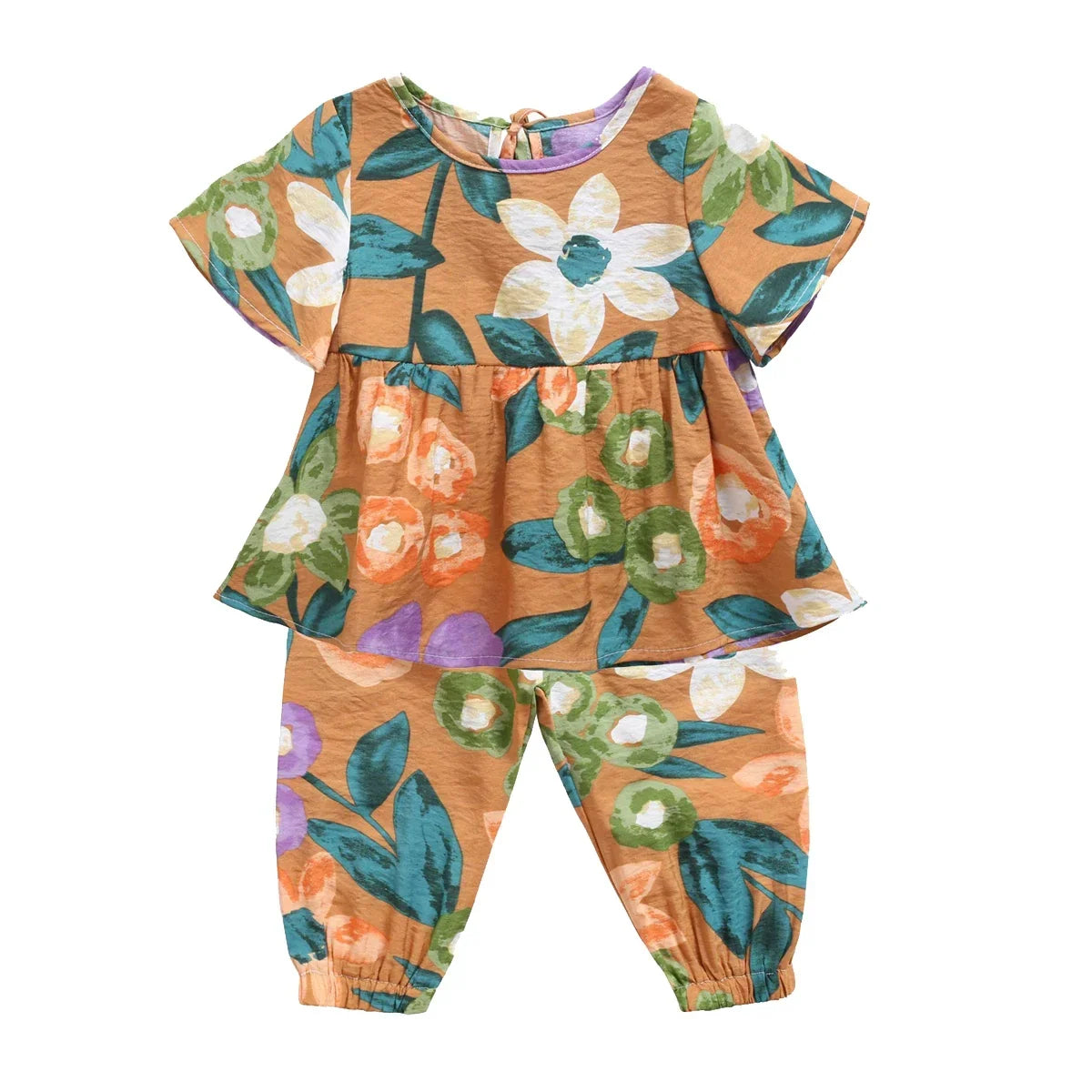 Flowers Baby Girls Clothing Sets