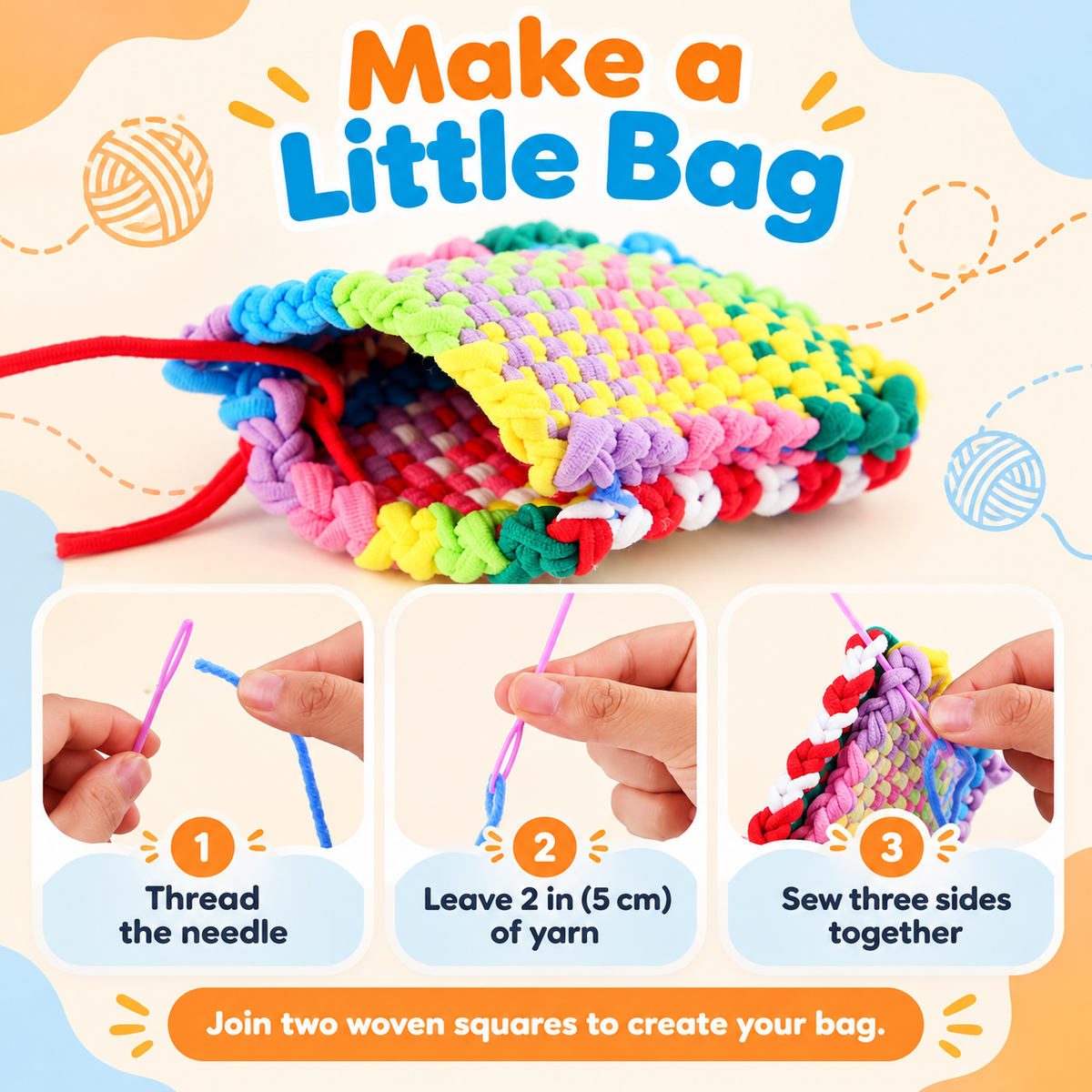 Montessori Weaving Loom Kit