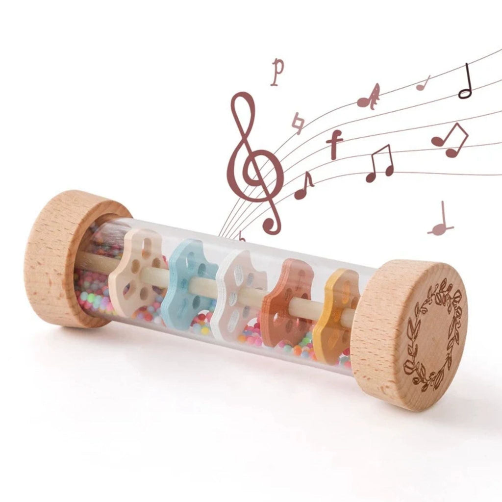 Montessori Wooden Rainmaker Rattle