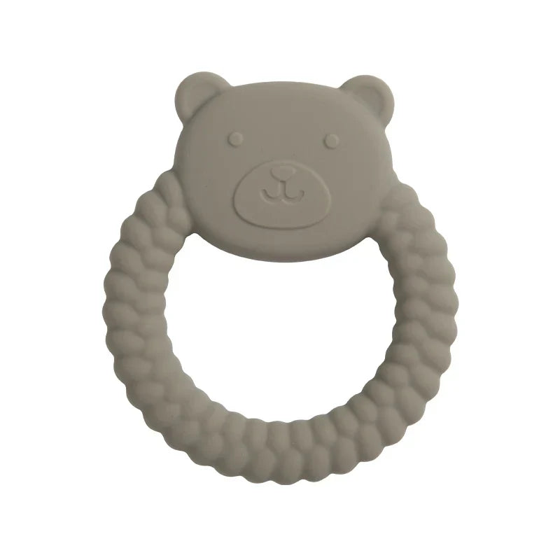 Food Grade Baby Rabbit Silicone Teether