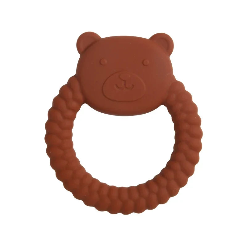 Food Grade Baby Rabbit Silicone Teether