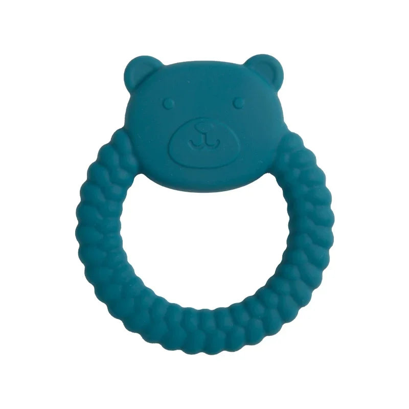 Food Grade Baby Rabbit Silicone Teether