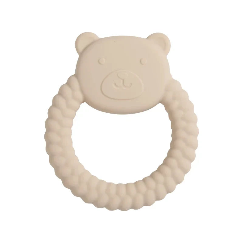 Food Grade Baby Rabbit Silicone Teether