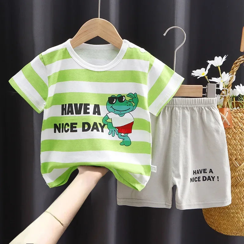 Disney t-shirts and shorts set