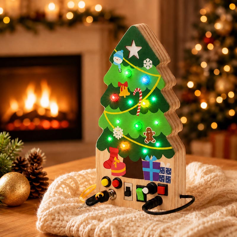 Montessori Christmas Switch Board
