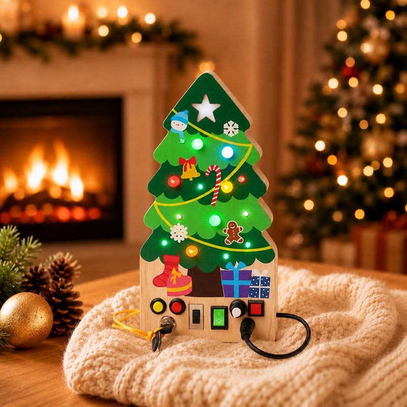 Montessori Christmas Switch Board
