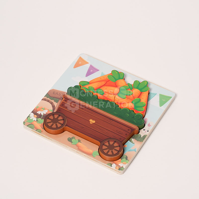 Montessori Easter Puzzles (4 Pack)