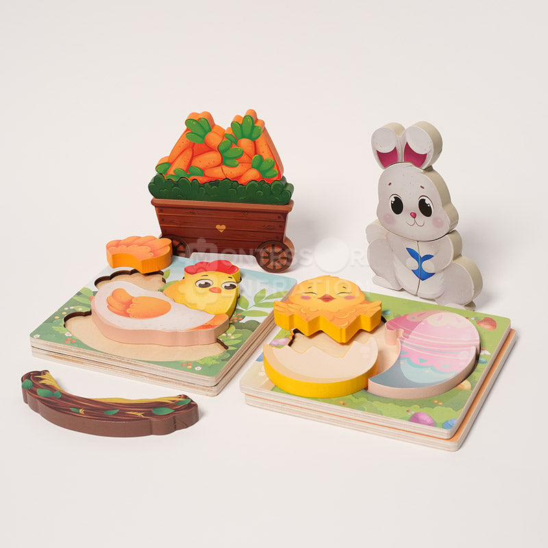 Montessori Easter Egg Hunt Bundle