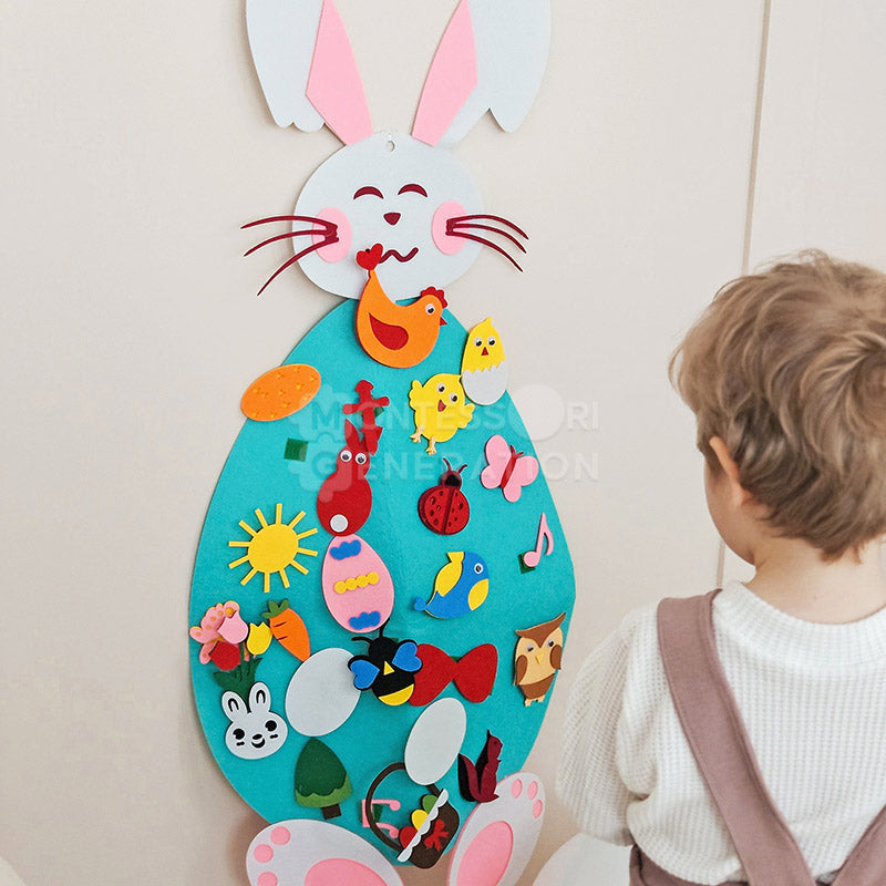 Montessori Felt Bunny