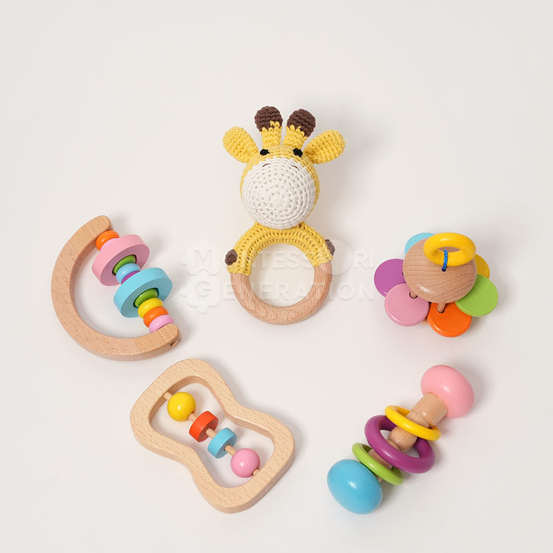 Montessori Rattle Kit