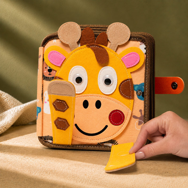 Montessori Genius Giraffe Book