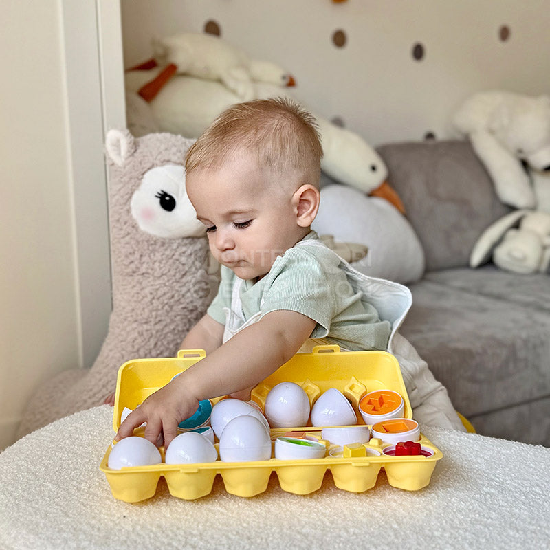 Montessori Geometric Eggs