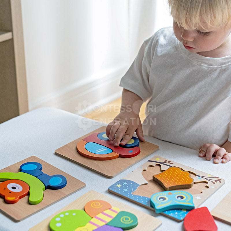 Montessori Happy Puzzles (6 Pack)