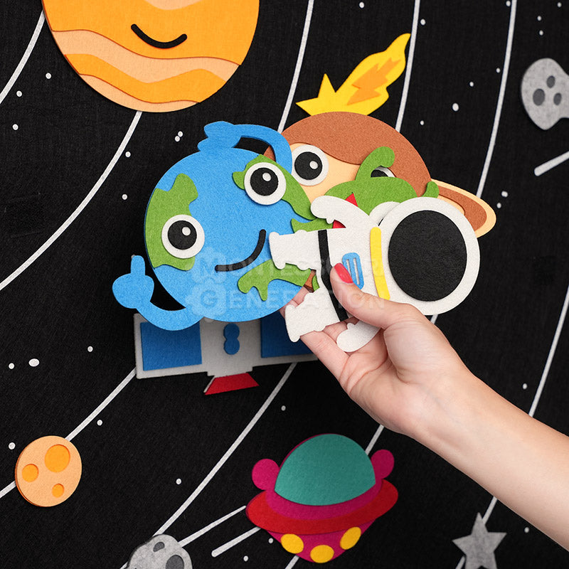 Montessori Learning Felt Board