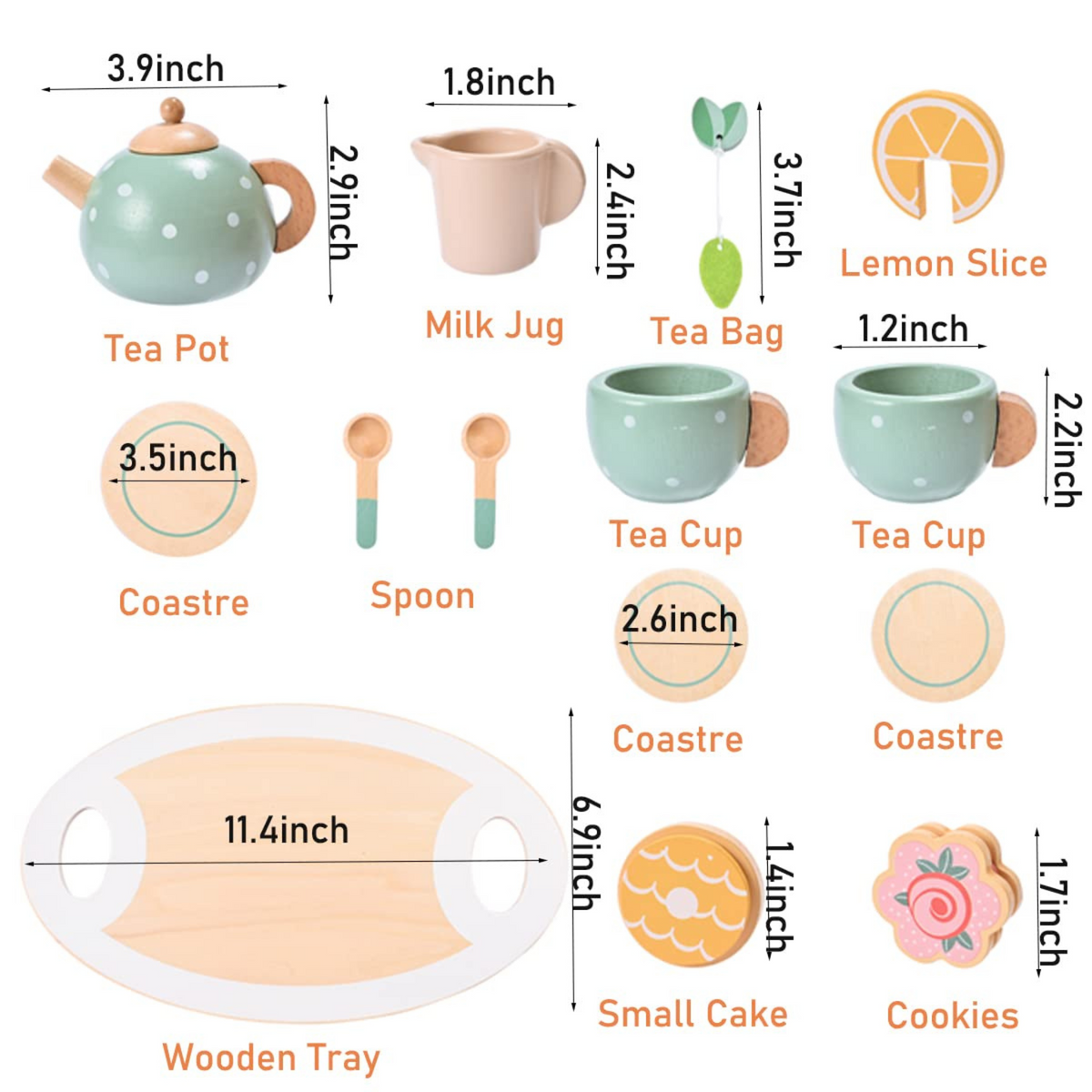 Montessori Afternoon Tea Set