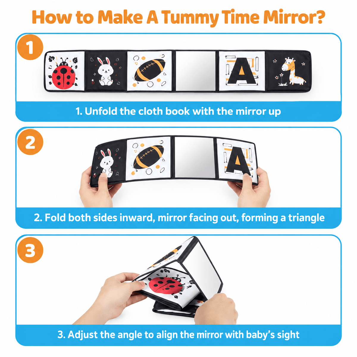 Montessori Baby Discovery Mirror