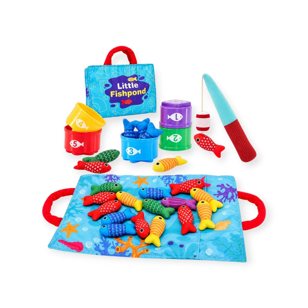 Montessori Catch & Count Fishing Set