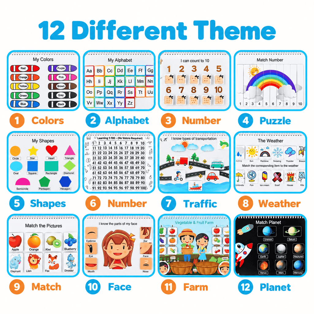 Montessori Learning Book