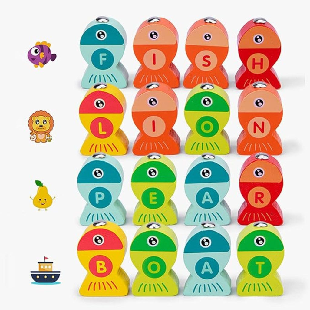 Montessori Letters Fishing