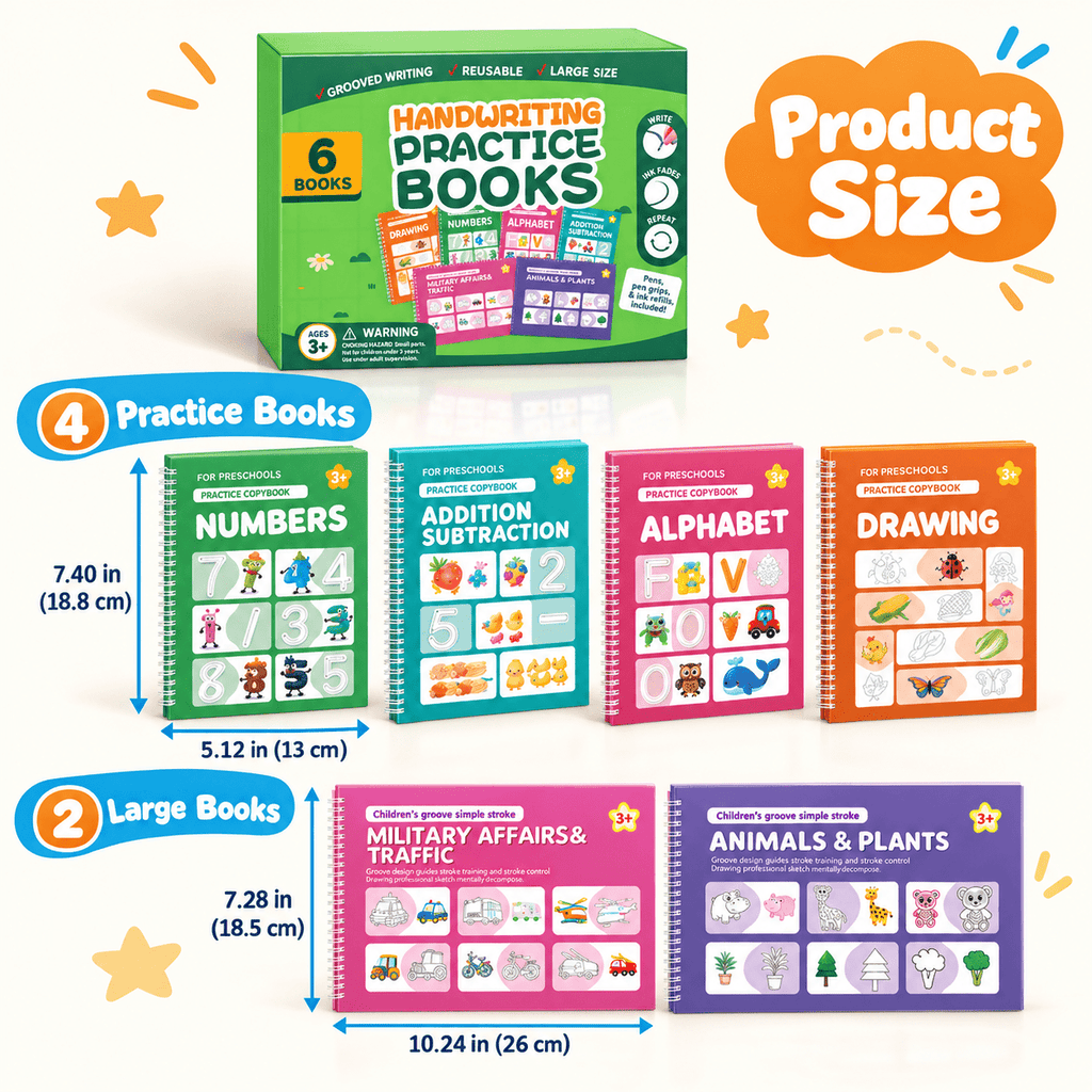 Montessori Magic Writing Books