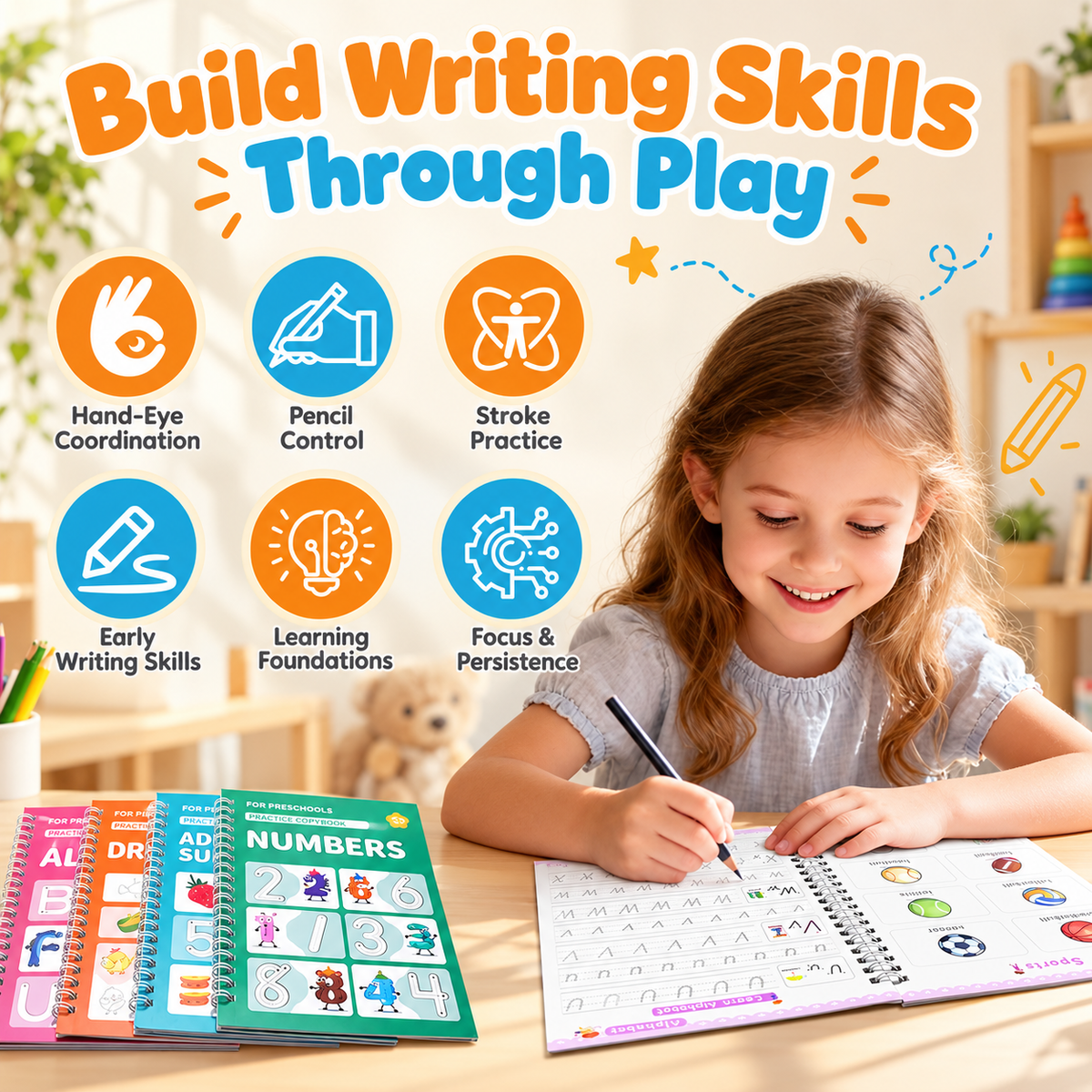 Montessori Magic Writing Books