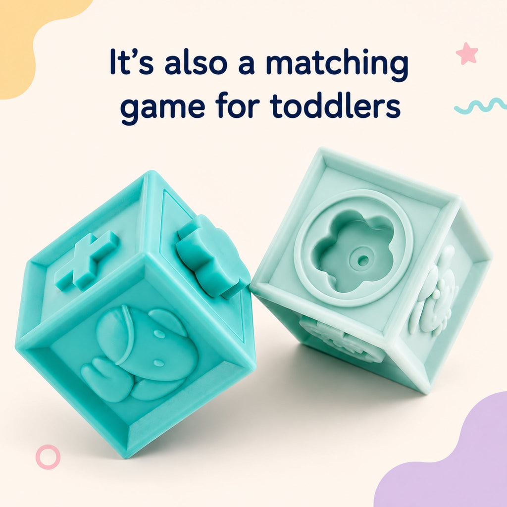 Montessori Squeaky Building Blocks