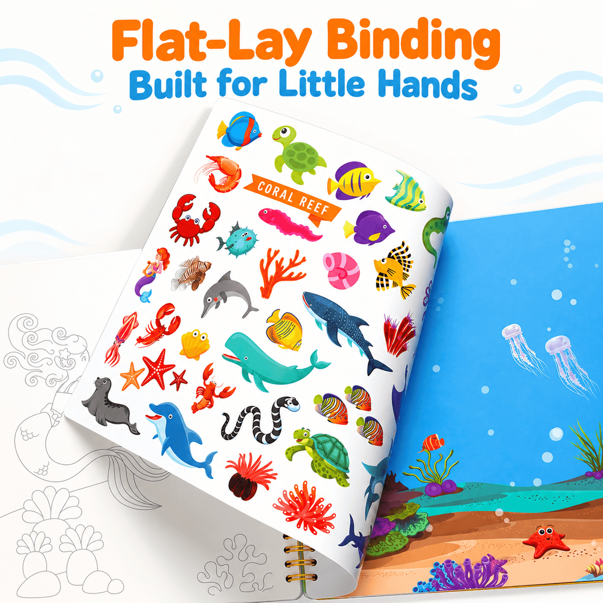 Montessori Sticker & Discover Book