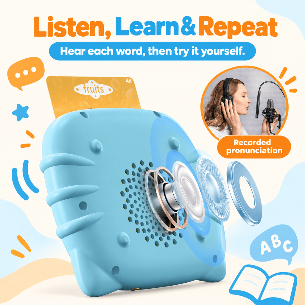 Montessori Talking Flash Cards