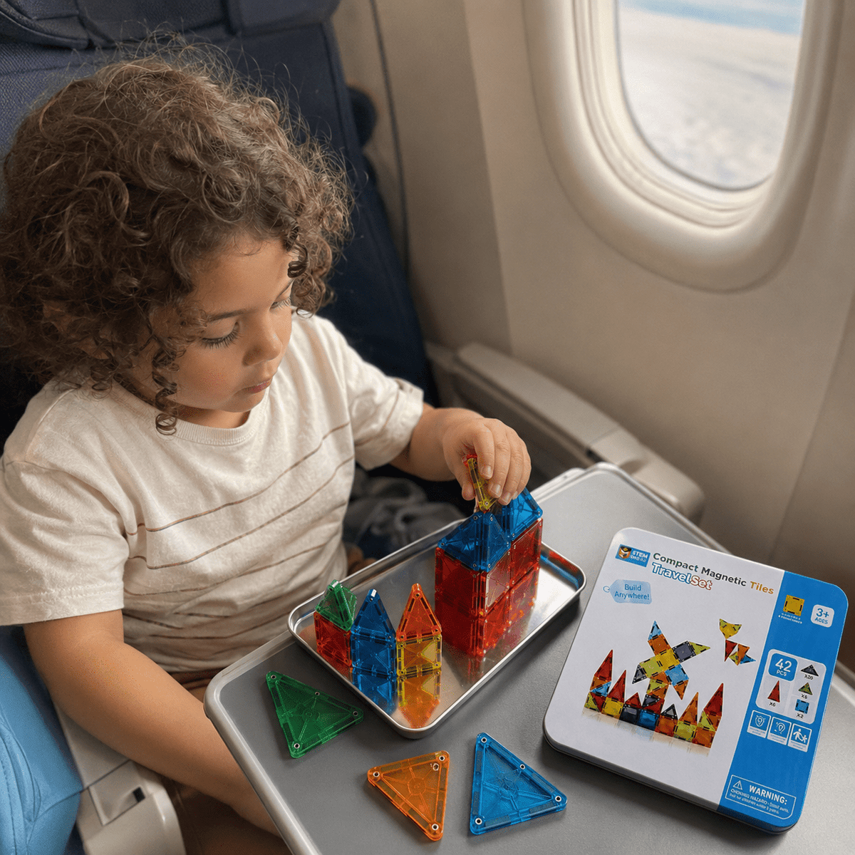 Montessori Travel Magnetic Tiles