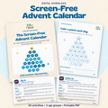 Screen-Free Advent Calendar | Printable PDF