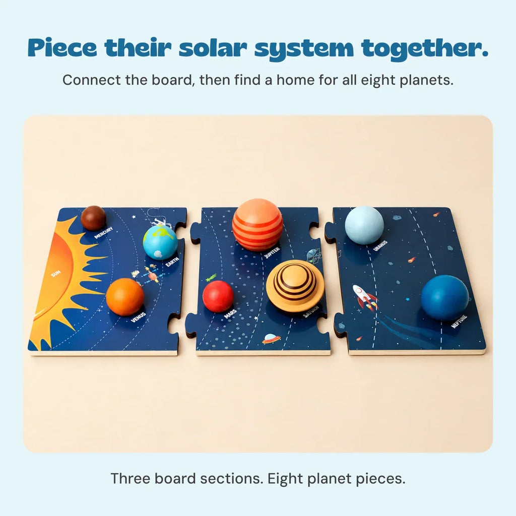 TibaToes™ Solar System Planet Puzzle Board