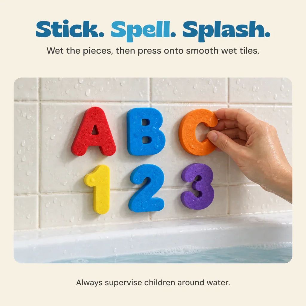 Bath Letters and Numbers