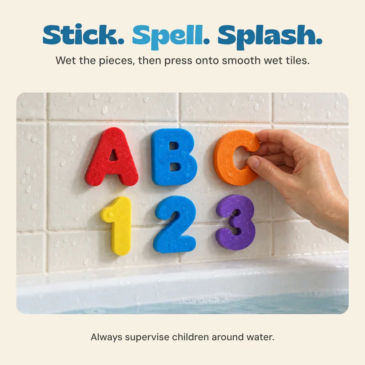 Bath Letters and Numbers