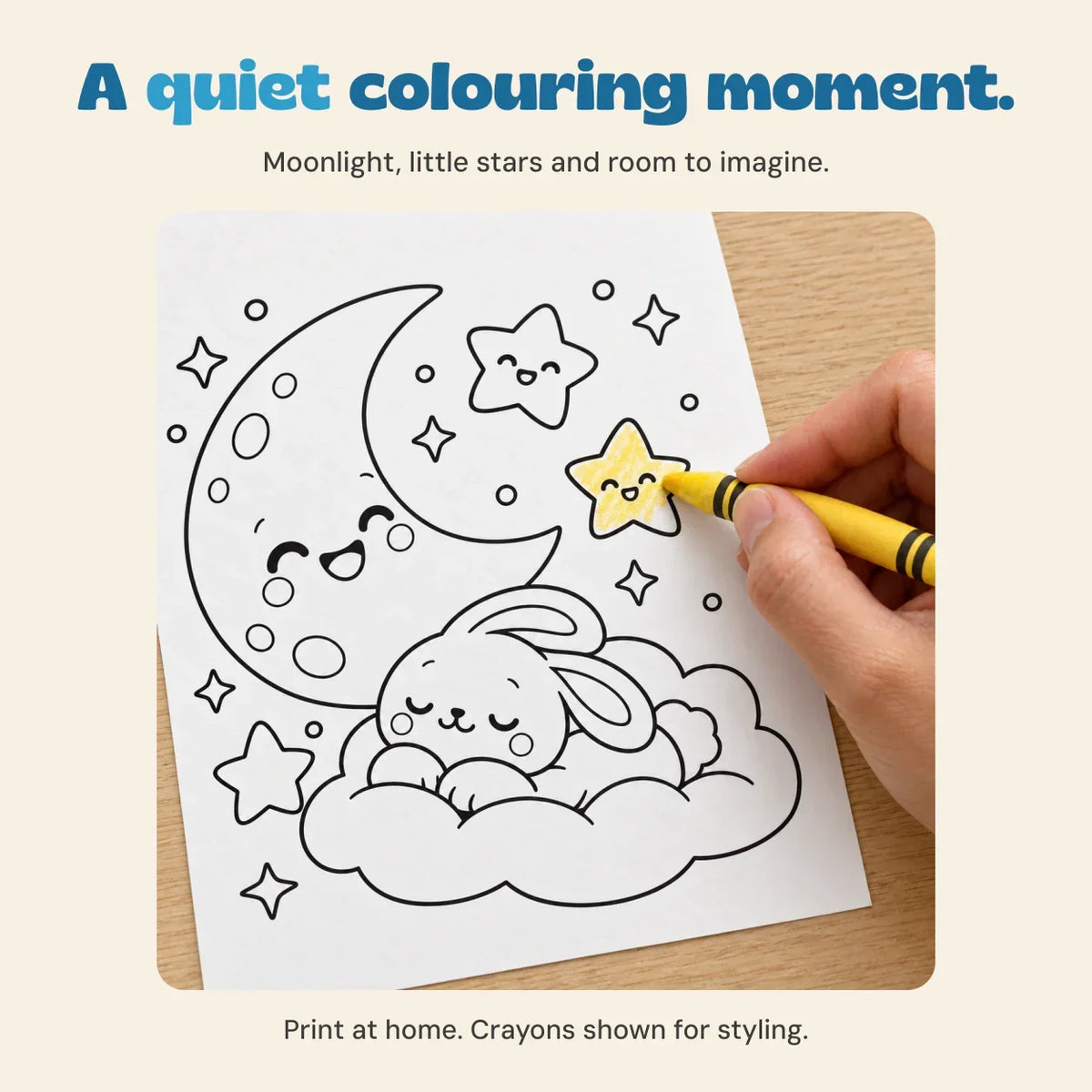 TibaToes™ Bedtime Coloring Book