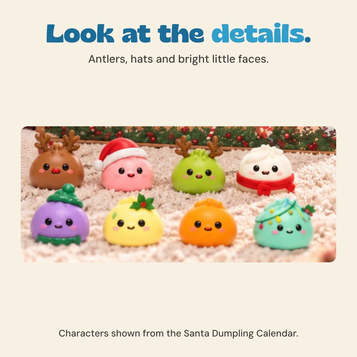 TibaToes™ Christmas Dumpling Advent Calendar