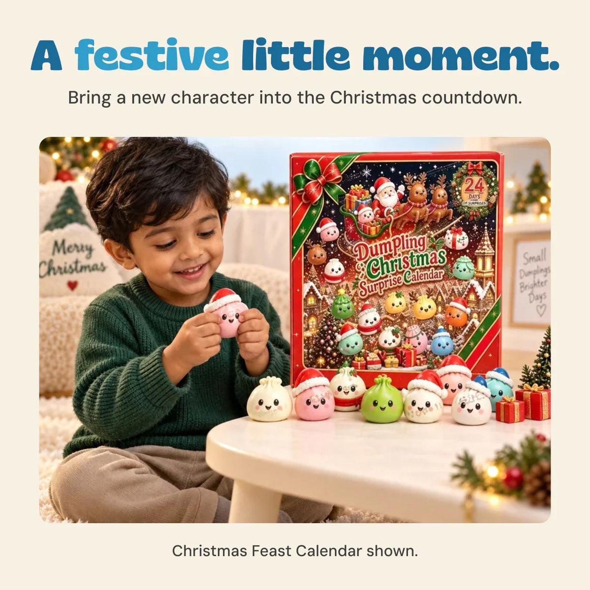 TibaToes™ Christmas Dumpling Advent Calendar