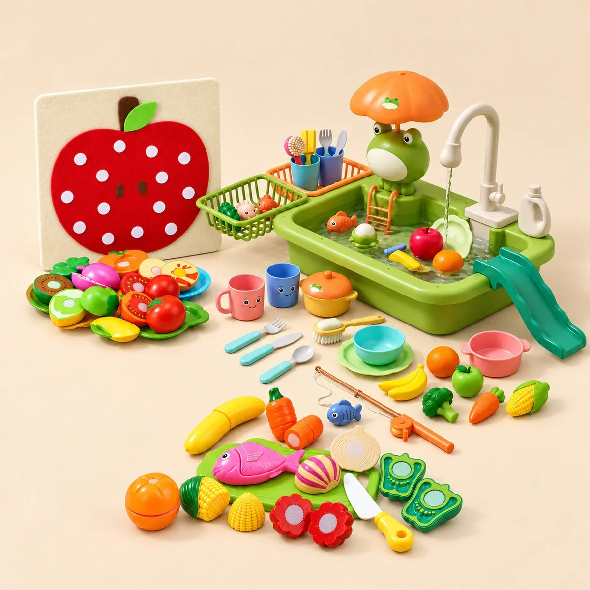 TibaToes™ Little Kitchen Play Gift Bundle