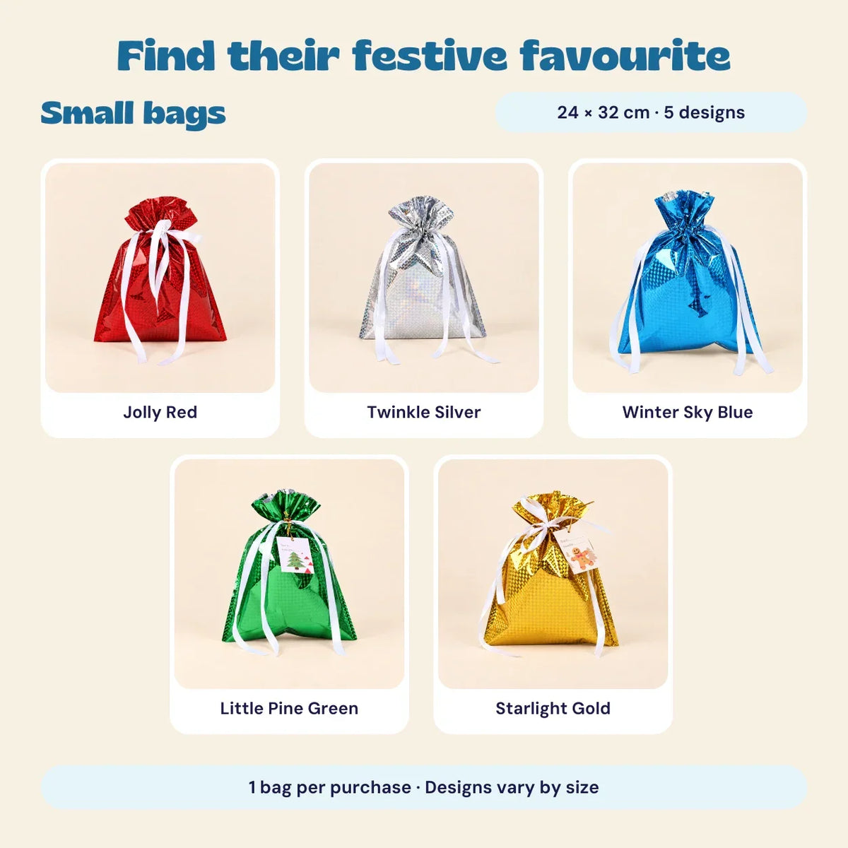 TibaToes™ Christmas Gift Bag