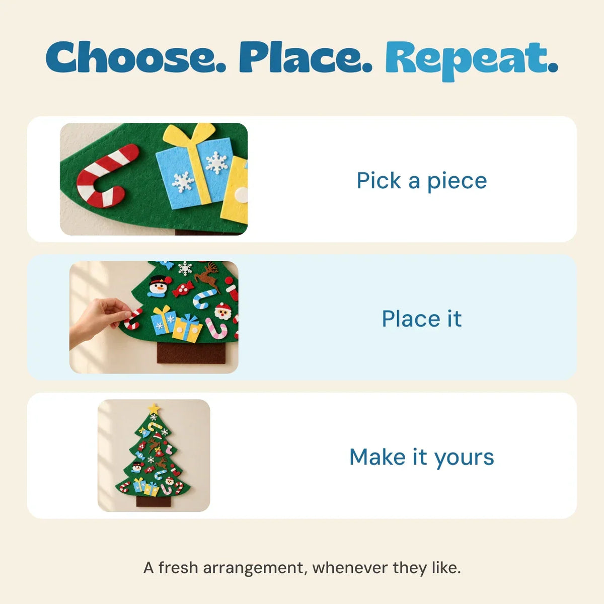 TibaToes™ Christmas Tree Play Set