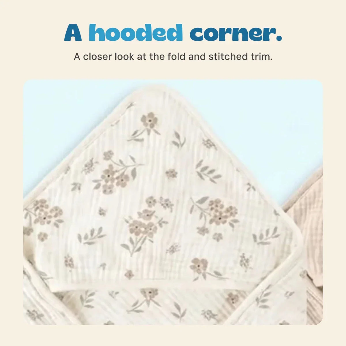 Buy 1 Take 1 TibaToes™ CozySprout Hooded Baby Towels