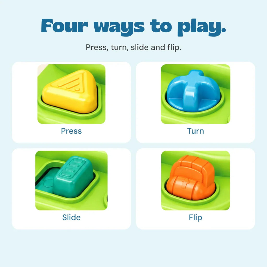 TibaToes™ Dino Pop-Up Switch Toy