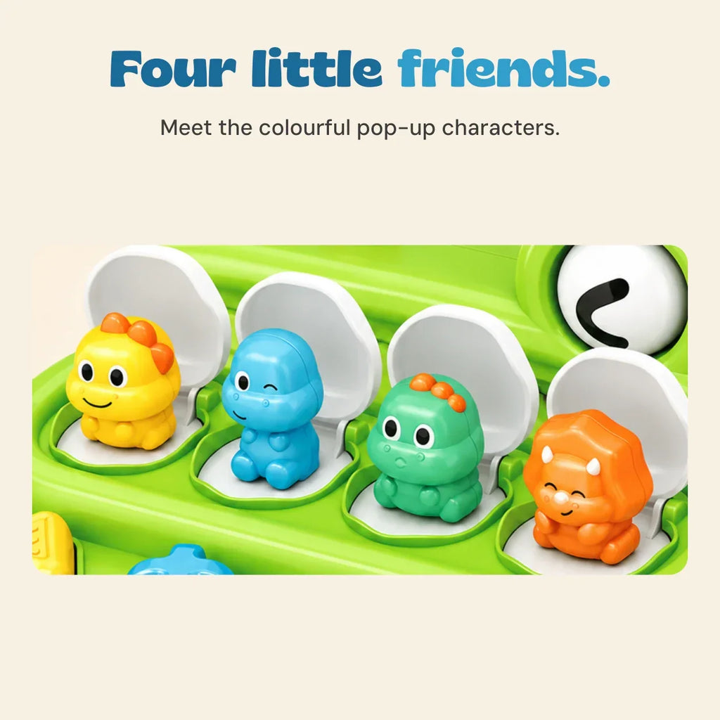 TibaToes™ Dino Pop-Up Switch Toy