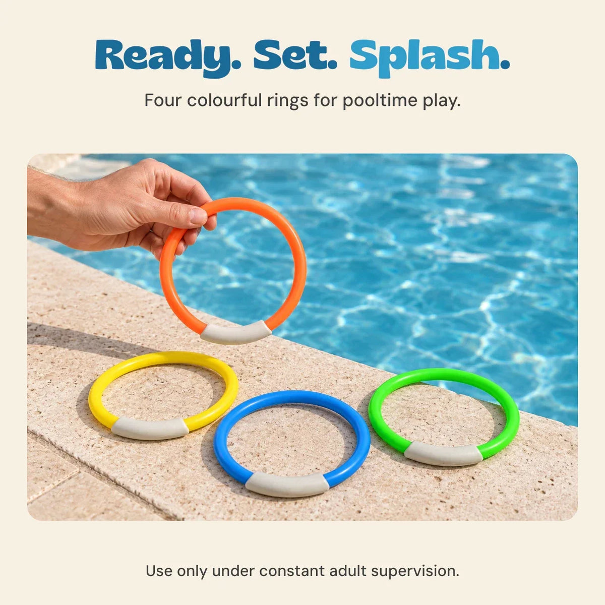 TibaToes™ Dive & Seek Pool Toy Set