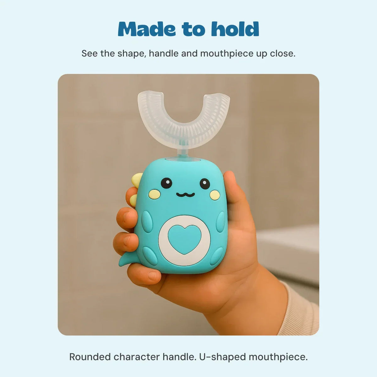 TibaToes™ EasyBrush 360° Ultrasonic Toothbrush