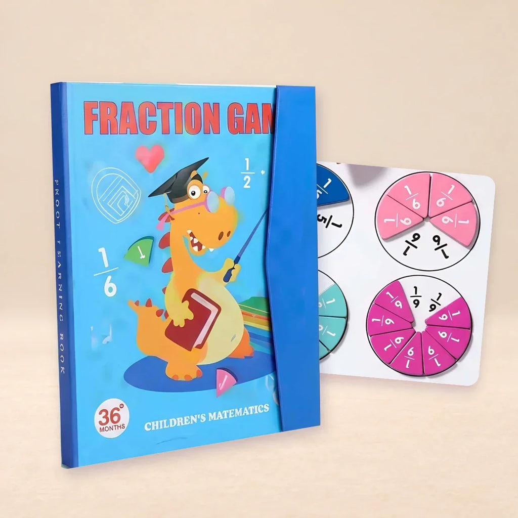 TibaToes™ FractionMaster Magnetic Math Board