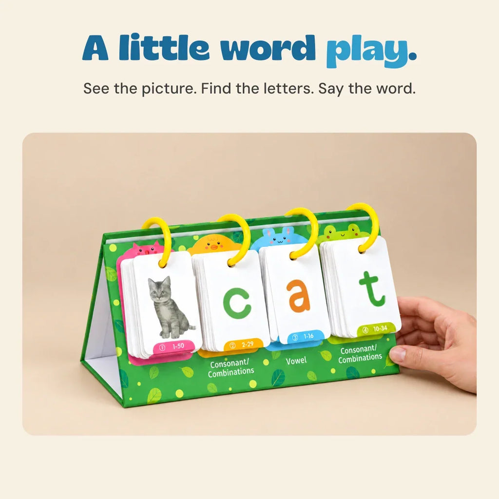 TibaToes™ CVC WordPlay Flip Book