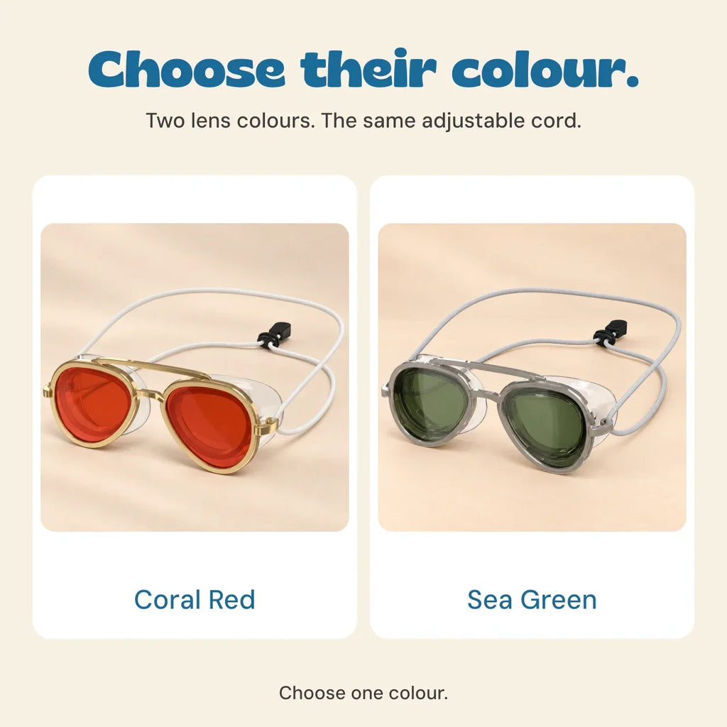 TibaToes™ SplashView Swim Goggles